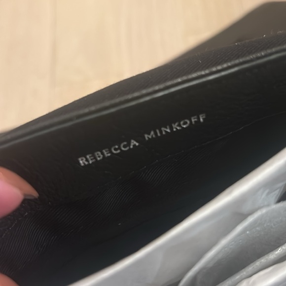 NWT Rebecca Minkoff Edie Flap Shoulder Bag, Black/Multi - Picture 6 of 9